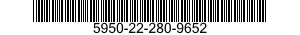 5950-22-280-9652  5950222809652 222809652