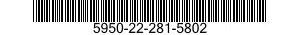 5950-22-281-5802  5950222815802 222815802