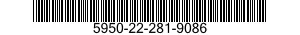 5950-22-281-9086  5950222819086 222819086