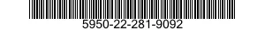 5950-22-281-9092  5950222819092 222819092