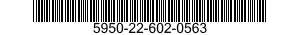 5950-22-602-0563 COIL,ELECTRICAL 5950226020563 226020563