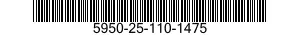 5950-25-110-1475  5950251101475 251101475