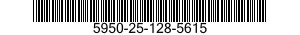 5950-25-128-5615 TRANSFORMER,AUDIO FREQUENCY 5950251285615 251285615