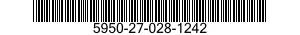 5950-27-028-1242 COIL,RADIO FREQUENCY 5950270281242 270281242