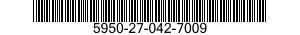 5950-27-042-7009 REACTOR-TRANSFORMER 5950270427009 270427009