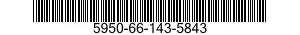 5950-66-143-5843 TRANSFORMER,RADIO FREQUENCY 5950661435843 661435843
