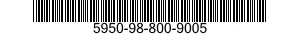 5950-98-800-9005 TRANSFORMER,RADIO FREQUENCY 5950988009005 988009005