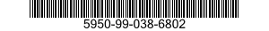 5950-99-038-6802 COIL,RADIO FREQUENCY 5950990386802 990386802