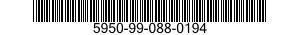 5950-99-088-0194 TRANSFORMER,POWER,STEP-UP 5950990880194 990880194