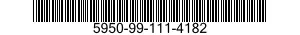 5950-99-111-4182  5950991114182 991114182