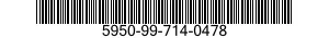 5950-99-714-0478  5950997140478 997140478
