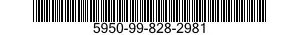 5950-99-828-2981  5950998282981 998282981