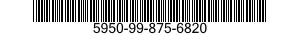 5950-99-875-6820 TRANSFORMER,POWER 5950998756820 998756820