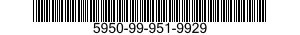 5950-99-951-9929  5950999519929 999519929