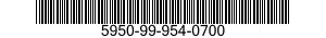 5950-99-954-0700  5950999540700 999540700