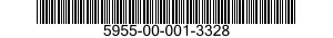 5955-00-001-3328 CRYSTAL UNIT,QUARTZ 5955000013328 000013328