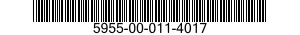 5955-00-011-4017  5955000114017 000114017
