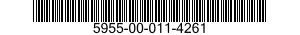 5955-00-011-4261  5955000114261 000114261