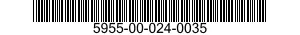 5955-00-024-0035  5955000240035 000240035