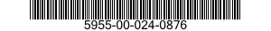 5955-00-024-0876  5955000240876 000240876