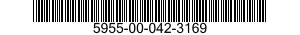 5955-00-042-3169  5955000423169 000423169