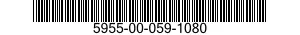 5955-00-059-1080  5955000591080 000591080
