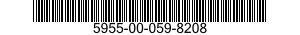 5955-00-059-8208  5955000598208 000598208