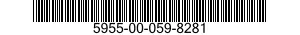 5955-00-059-8281  5955000598281 000598281