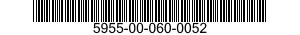 5955-00-060-0052  5955000600052 000600052
