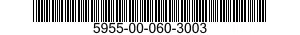 5955-00-060-3003  5955000603003 000603003