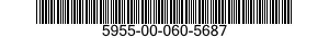5955-00-060-5687  5955000605687 000605687