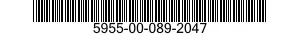 5955-00-089-2047  5955000892047 000892047