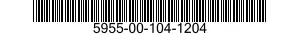 5955-00-104-1204  5955001041204 001041204