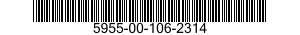 5955-00-106-2314  5955001062314 001062314
