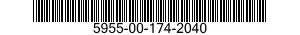 5955-00-174-2040  5955001742040 001742040