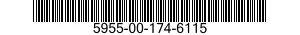 5955-00-174-6115  5955001746115 001746115