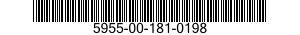 5955-00-181-0198  5955001810198 001810198