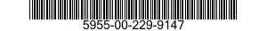 5955-00-229-9147 CRYSTAL UNIT,QUARTZ 5955002299147 002299147