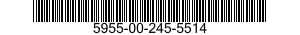 5955-00-245-5514 OSCILLATOR,NONCRYSTAL CONTROLLED 5955002455514 002455514