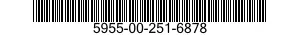 5955-00-251-6878 CRYSTAL UNIT,QUARTZ 5955002516878 002516878