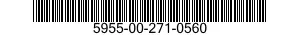5955-00-271-0560  5955002710560 002710560
