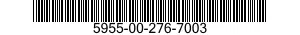 5955-00-276-7003  5955002767003 002767003