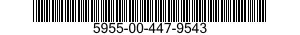 5955-00-447-9543 CRYSTAL UNIT,QUARTZ 5955004479543 004479543