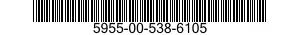 5955-00-538-6105  5955005386105 005386105