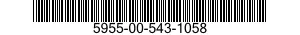 5955-00-543-1058  5955005431058 005431058