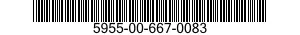 5955-00-667-0083  5955006670083 006670083