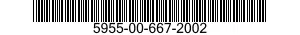 5955-00-667-2002  5955006672002 006672002