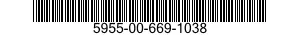 5955-00-669-1038  5955006691038 006691038