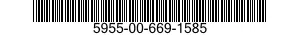 5955-00-669-1585  5955006691585 006691585
