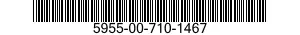 5955-00-710-1467  5955007101467 007101467